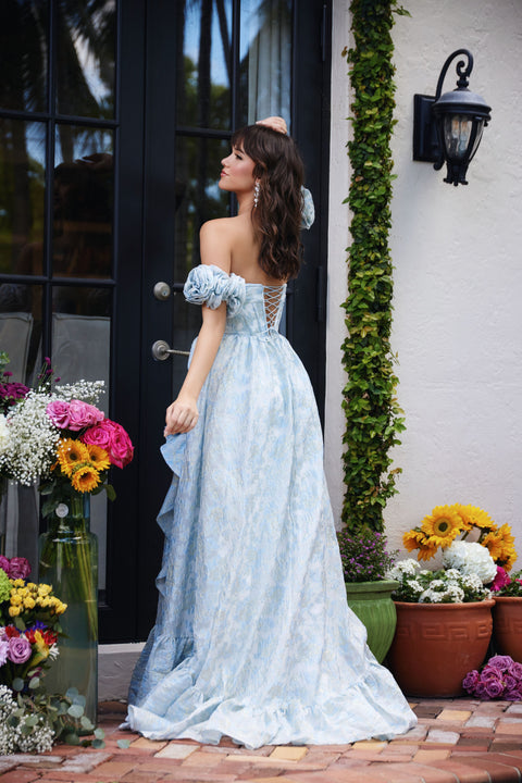 Ava Presley 40035 feminine silhouette evening gown