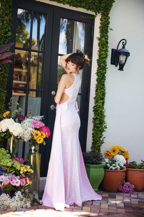 Ava Presley 40106 flattering waist accent dress