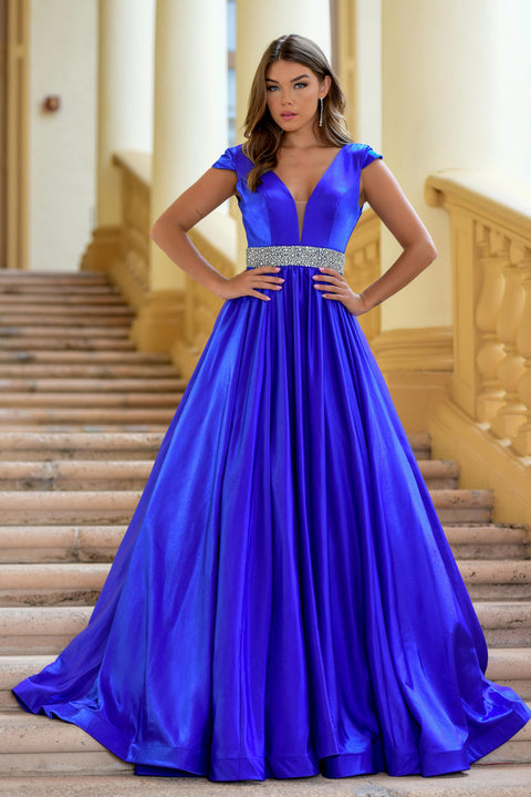 Ava Presley 28580 full skirt evening gown