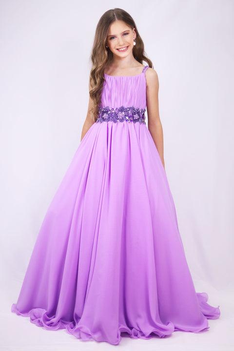 Ava Presley 27721 fitted bodice long formal gown