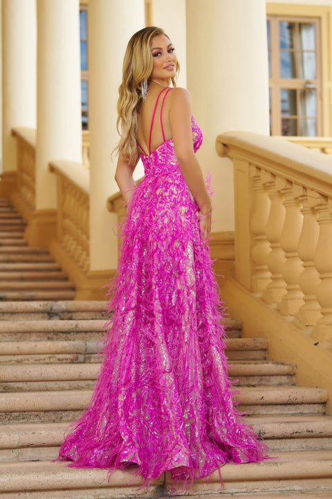 Ava Presley 28259 fitted silhouette evening gown