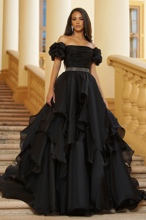 Ava Presley 28571 eye catching formal gown with princess silhouette