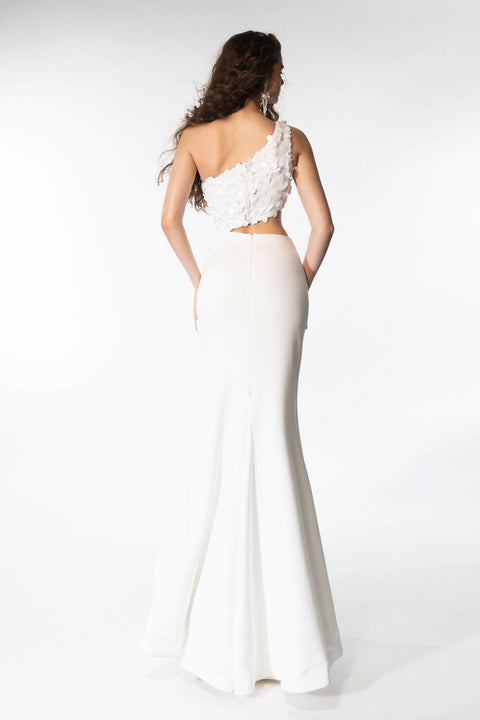 Ava Presley 39247 beaded prom dress with sleek silhouette