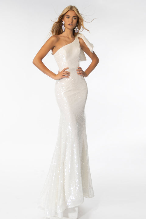 Ava Presley 39286 elegant one-shoulder prom gown