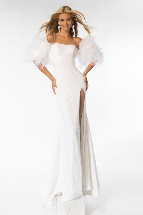 Ava Presley 28287 Hollywood-inspired gown with luxurious finish
