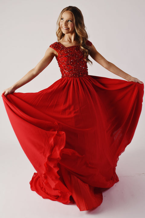 Ava Presley 27722 graceful special occasion gown