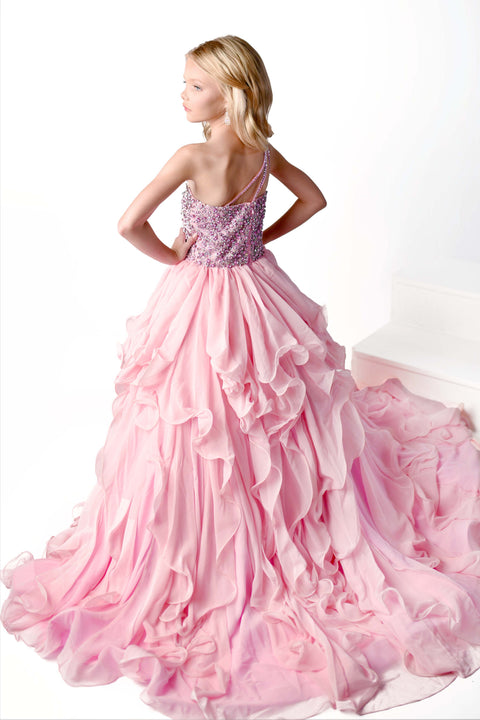 Ava Presley 38024 ruffle skirt formal gown