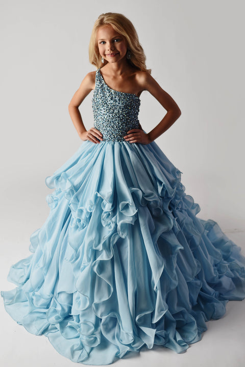 Ava Presley 38024 elegant one shoulder gown