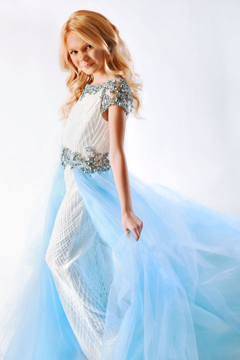 Ava Presley 38026 embellished special occasion dress