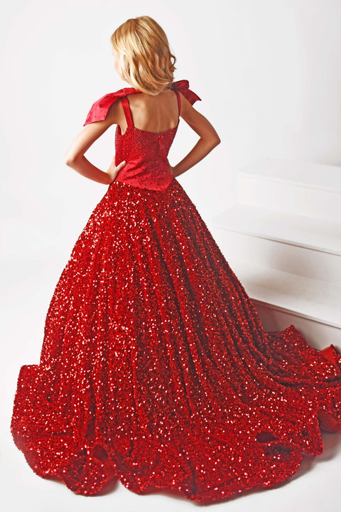 Ava Presley 38031 fitted bodice formal gown