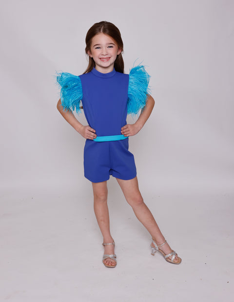 Ava Presley 28833 tailored short special occasion romper