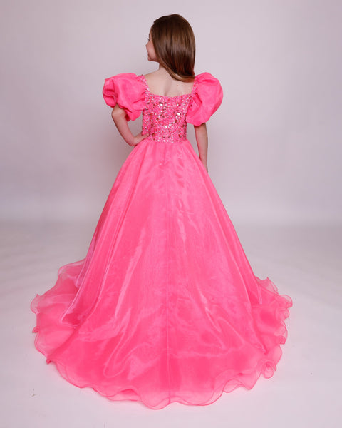 Ava Presley 39885 classic pageant style dress