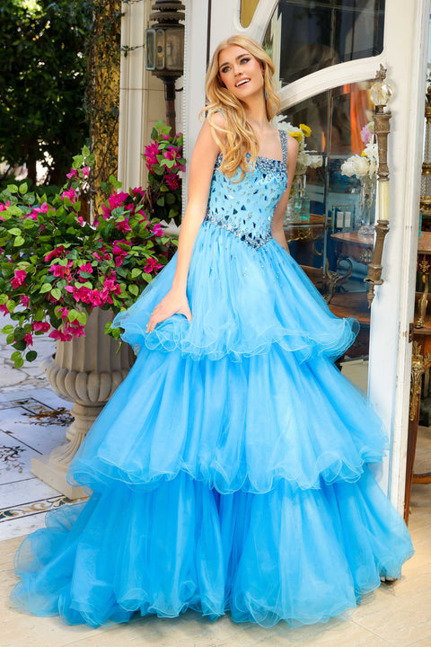 Ava Presley 29112 classic ball gown silhouette