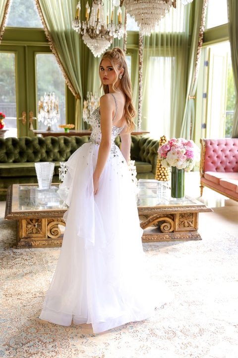 Ava Presley 29189 elegant evening gown with intricate details