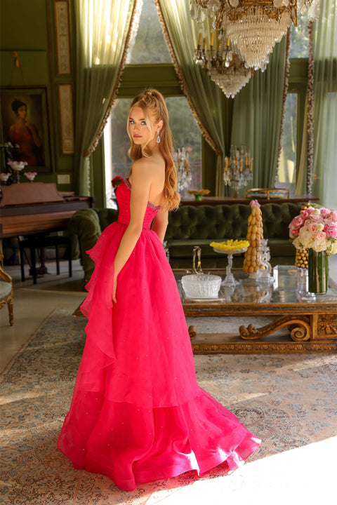 Ava Presley 29524 classic evening dress with gentle sparkle