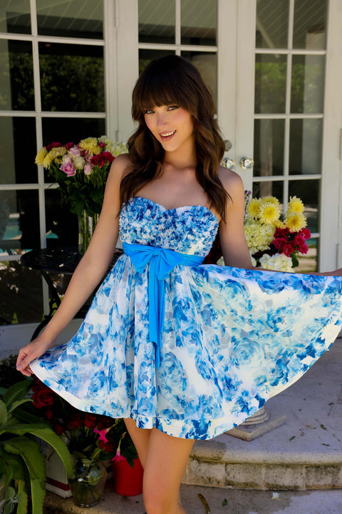 Ava Presley 29209 chic floral occasion dress