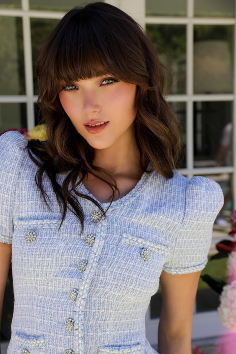 Ava Presley 29809 elegant pageant outfit with flattering silhouette