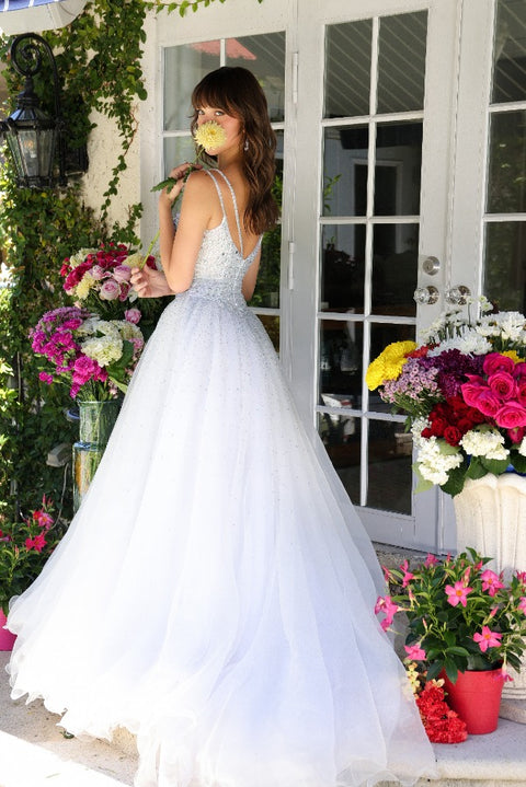 Ava Presley 29522 regal tulle ball gown for formal occasions