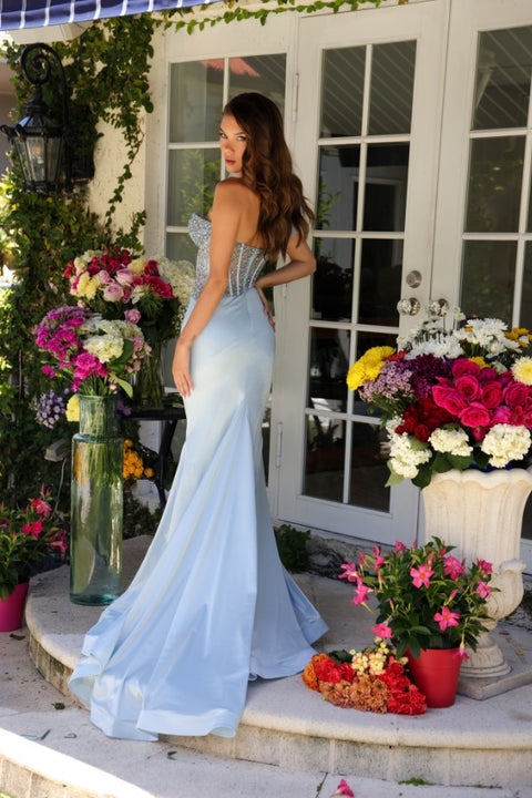 Ava Presley 39558 sophisticated one-shoulder formal gown