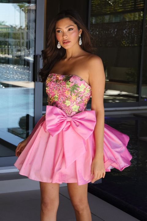 Ava Presley 26347 elegant mini dress for special celebrations