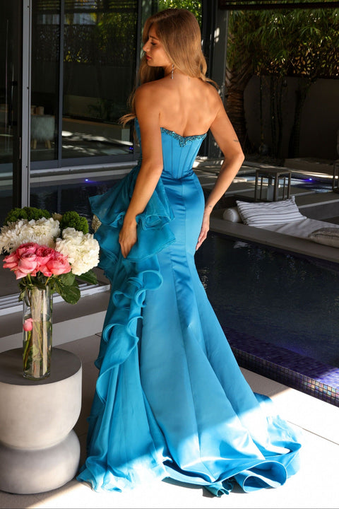 Ava Presley 40527 formal dress with sparkling embellishments