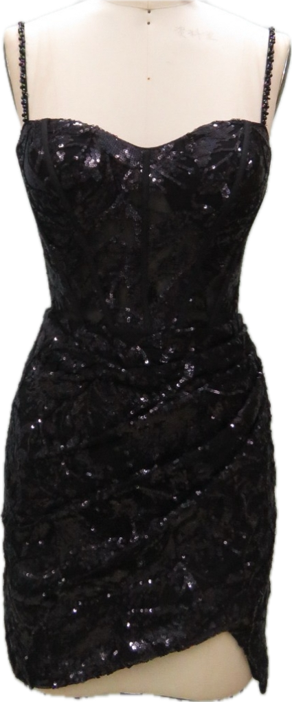 Ava Presley 29158 floral sparkle dress for homecoming