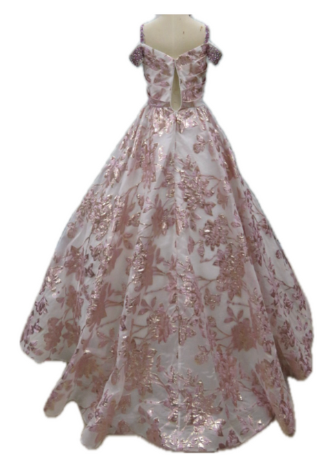 Ava Presley 26816 fitted bodice special occasion gown