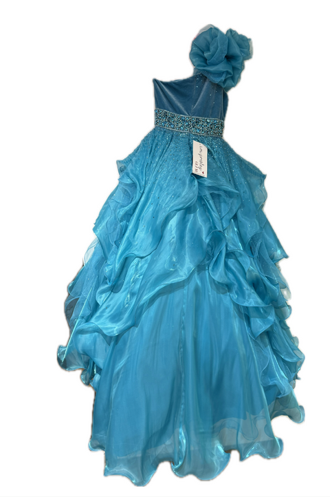 Ava Presley 26813 voluminous layered formal gown