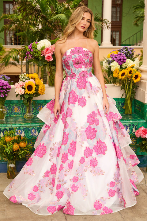 Ava Presley 42292 ball gown with sweetheart neckline