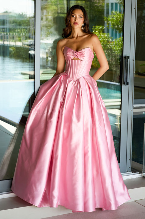Ava Presley 47223 strapless formal dress