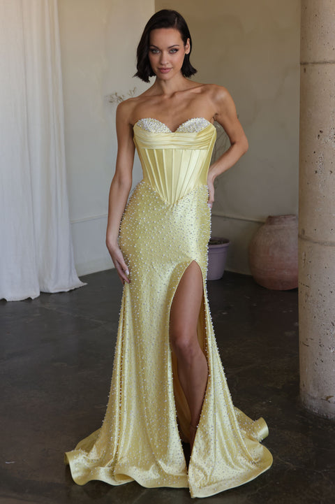 Ava Presley 42513 fitted silhouette prom dress