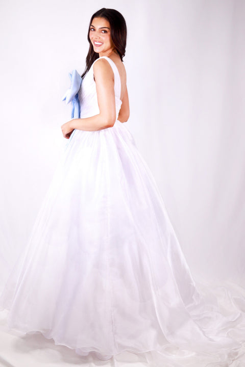 Ava Presley 27720 - Oversized Bow Ball Gown Dress