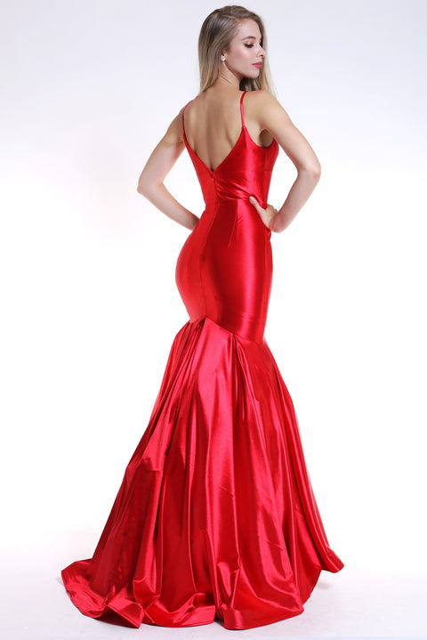 Ava Presley 35730 - Satin Mermaid Evening Gown
