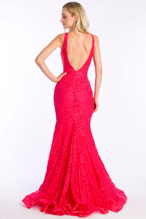 Ava Presley 37319 - Sequin Lace Mermaid Prom Gown
