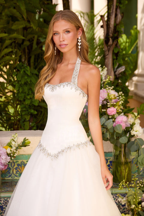 Ava Presley 42583 flowing layered tulle pageant dress