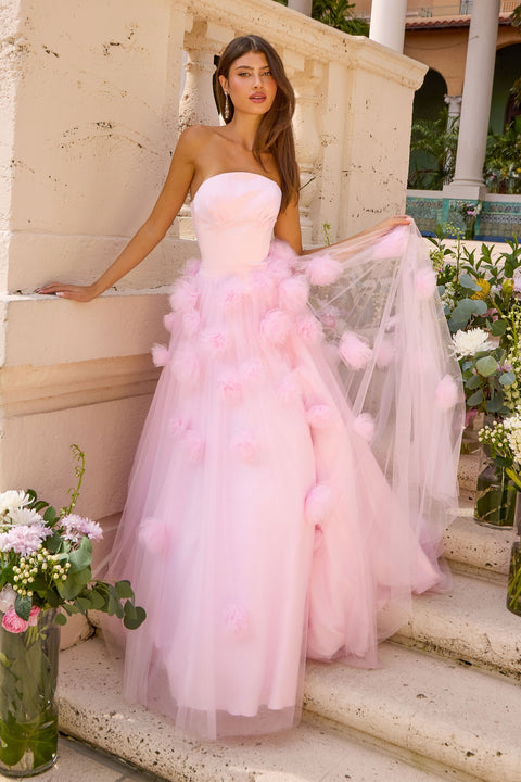 Ava Presley 43019 flowing tulle special occasion dress