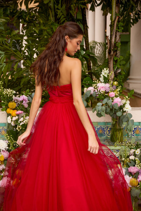 Ava Presley 43045 fitted bodice evening ball gown