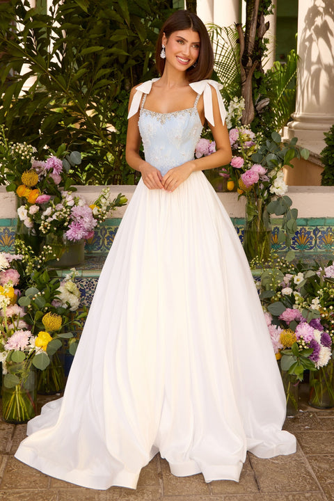 Ava Presley 43128 flowing layered skirt prom dress