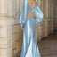 Ava Presley 38857 - Beaded Open Back Satin Gown