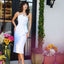 Ava Presley 40061 white strapless cocktail dress with draped waist