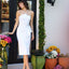 Ava Presley 40061 refined white midi dress for evening events
