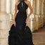 Ava Presley 38869 - Halter Open Back Mermaid Gown