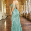 Ava Presley 38855 - Sequin Lace Up Mermaid Gown
