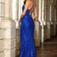 Ava Presley 38852 - Beaded Lace Up Back Gown