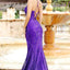 Ava Presley 38852 - Beaded Lace Up Back Gown