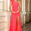 Ava Presley 38908 - One Shoulder High Slit Evening Dress