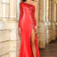 Ava Presley 38833 - One Shoulder Sequin Satin Gown