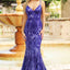 Ava Presley 38817 - Sequin Open Back Mermaid Gown