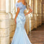 Ava Presley 38862 - Feather Lace Mermaid Evening Gown