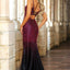 Ava Presley 38858 - Glitter Lace Up Mermaid Gown